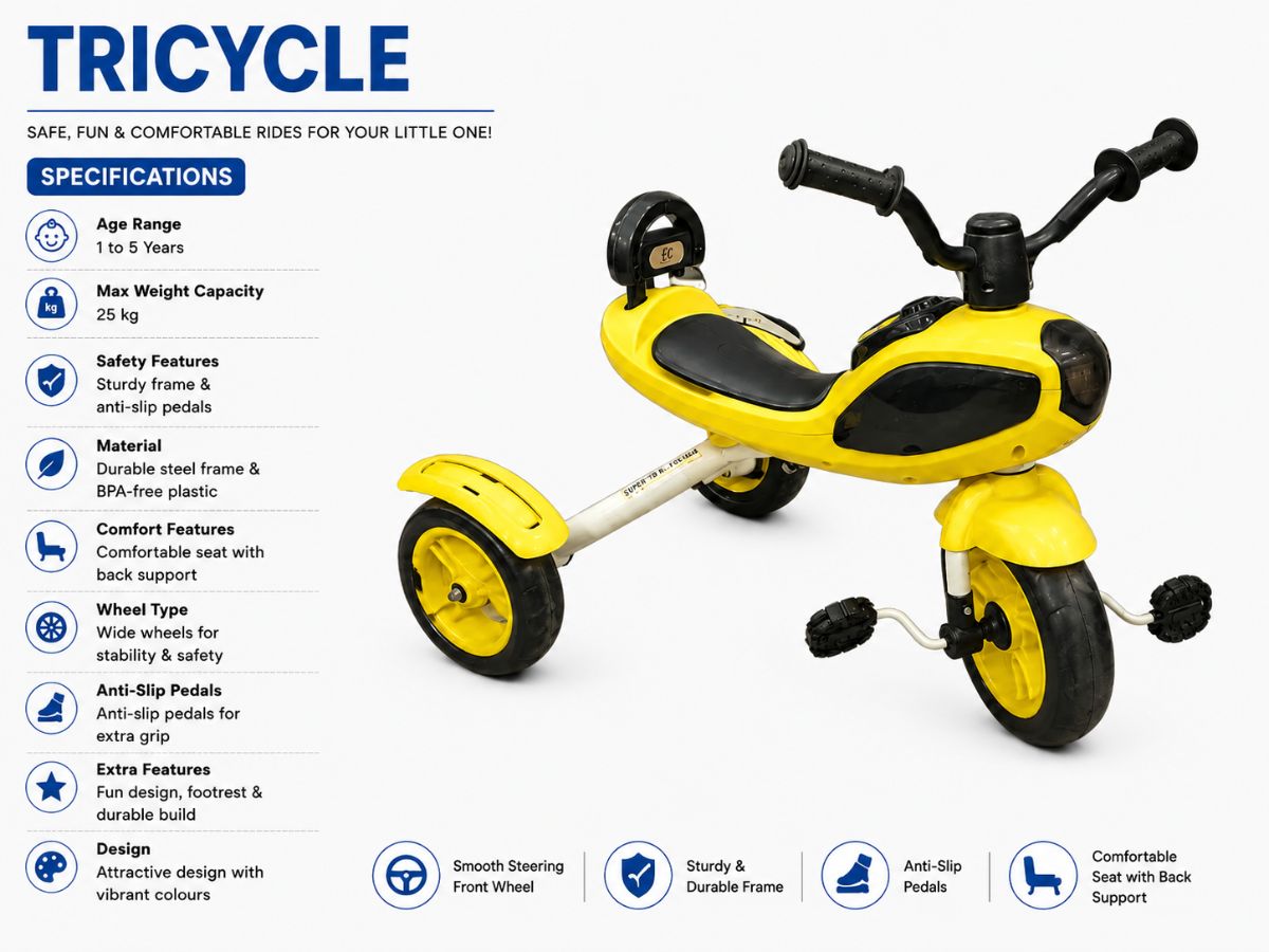 HLX NMC Baby Tricycle Wildy