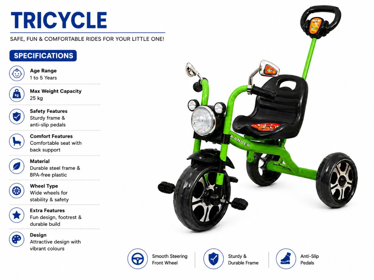 Panda Lezender Tricycle Musical (18%)