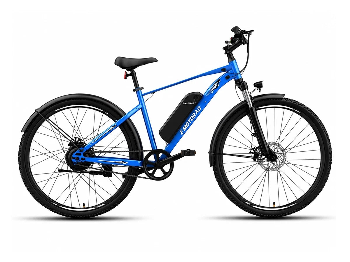 EMotorad 27.5 X1 E-Bicycle With Front Light And Mudguard
