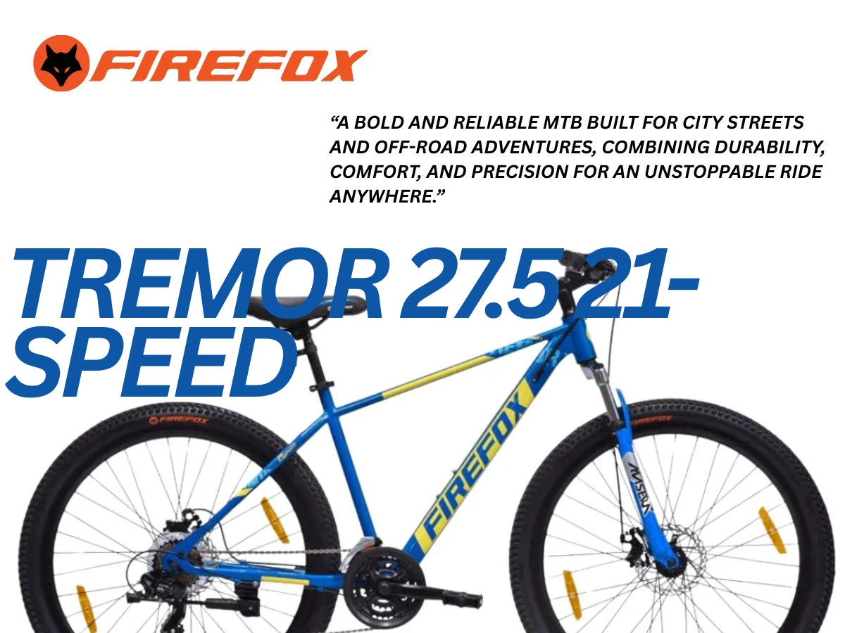Firefox 27.5 Tremor 21-Speed D/Disc Bicycle