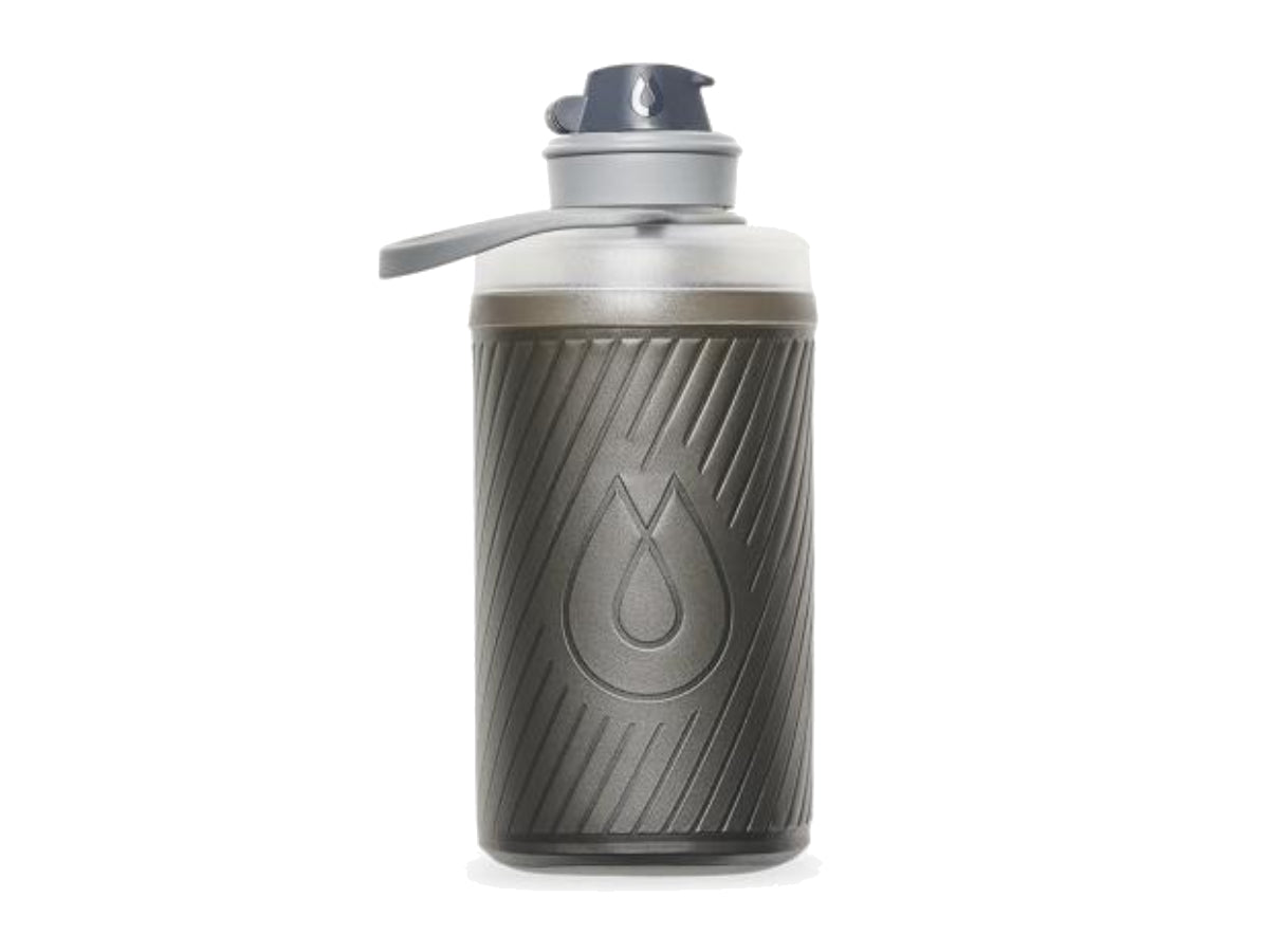 Hydrapak Flux Flexible Bottle-Mammoth Grey (750ml)