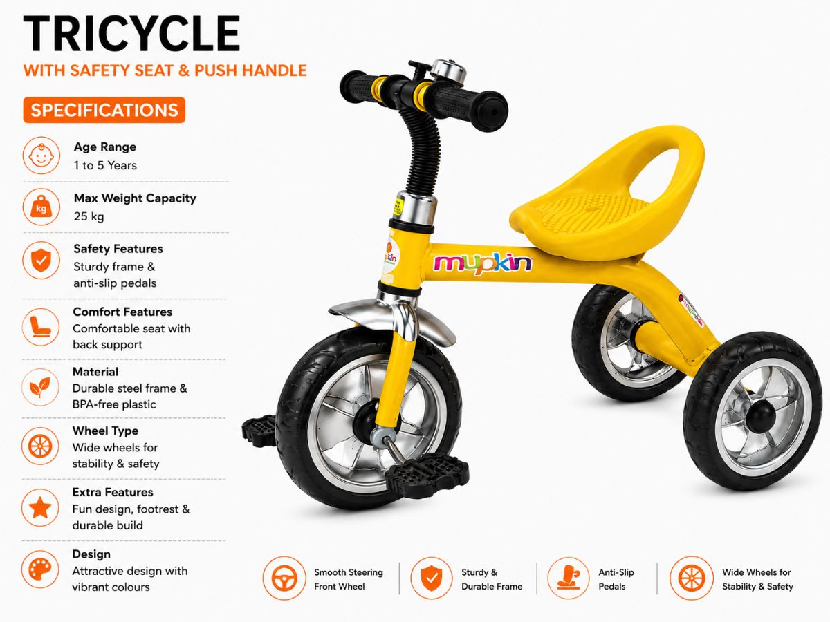 Baby Cute Mupkin Tricycle