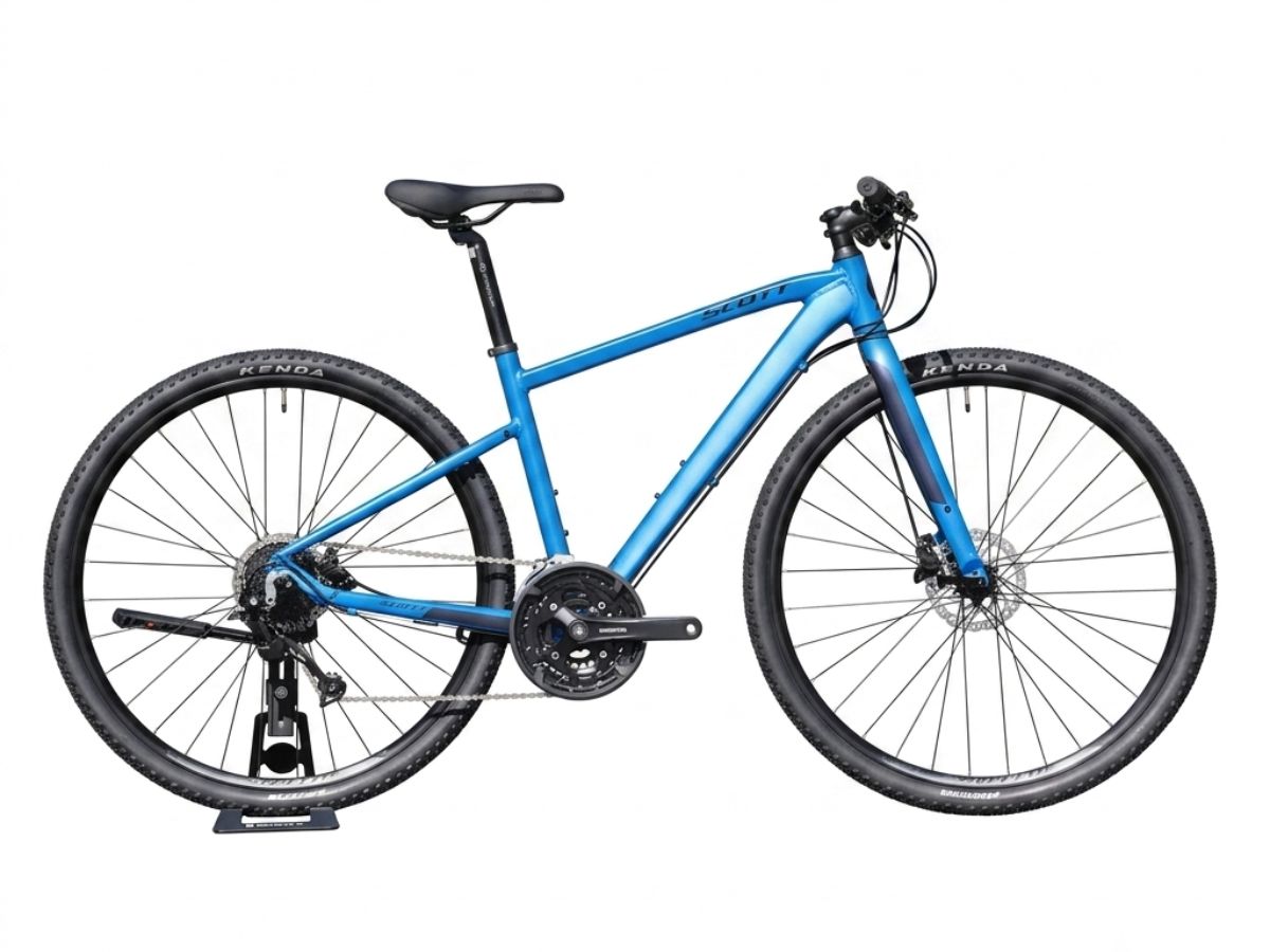 Scott 700C Sub Cross J1 Mistic Dark Blue Hybrid Bike