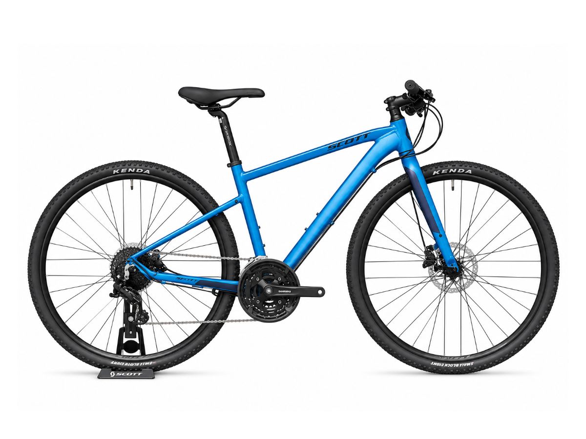Scott 700C Sub Cross J1 Mistic Dark Blue Hybrid Bike