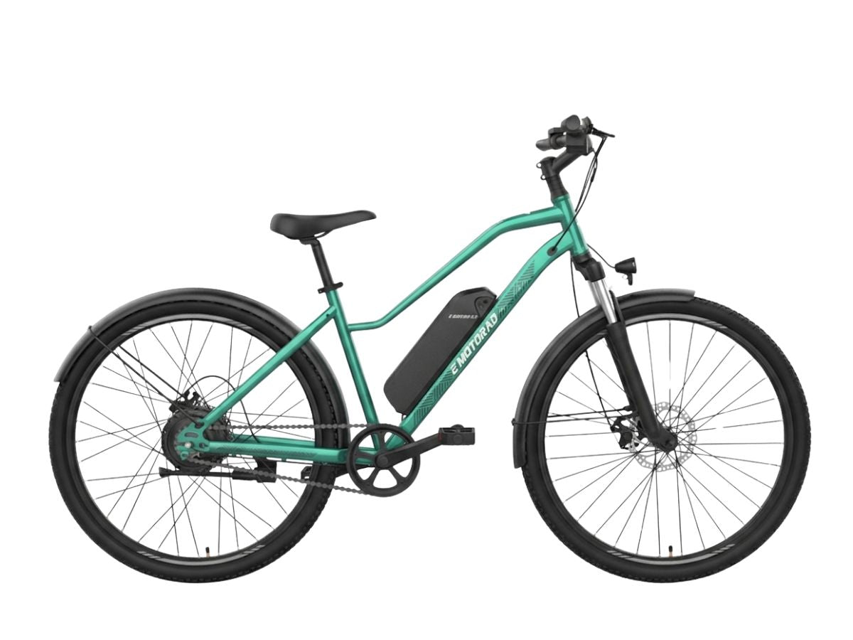 EMotorad 27.5 X2 E-Bicycle With Front Light And Mudguard