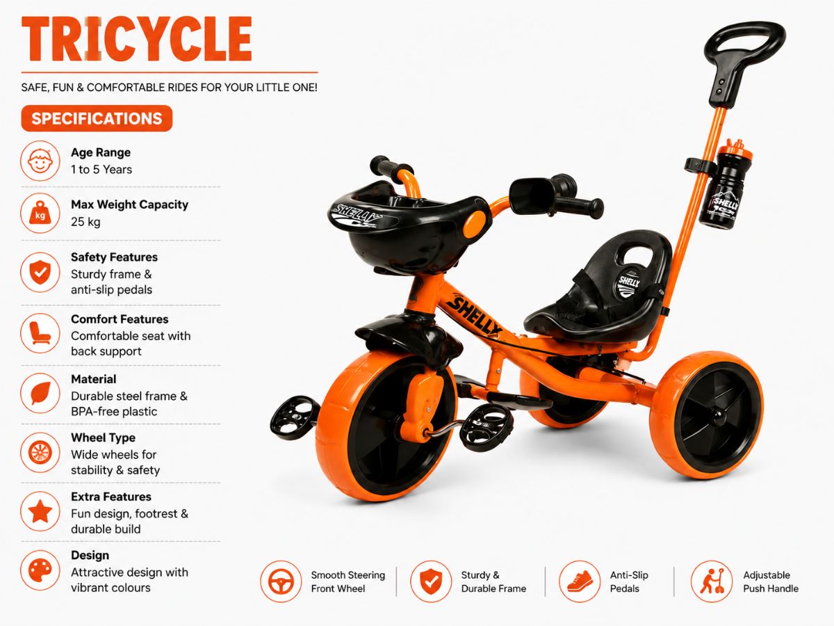 Dhanoa Shelly Tricycle