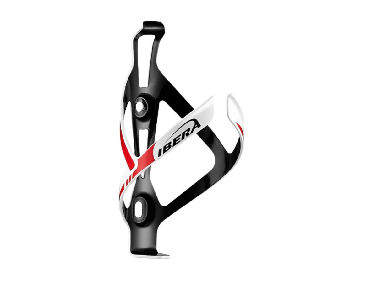 Aluminum bottle cage - Two colours white/black IB-BC14